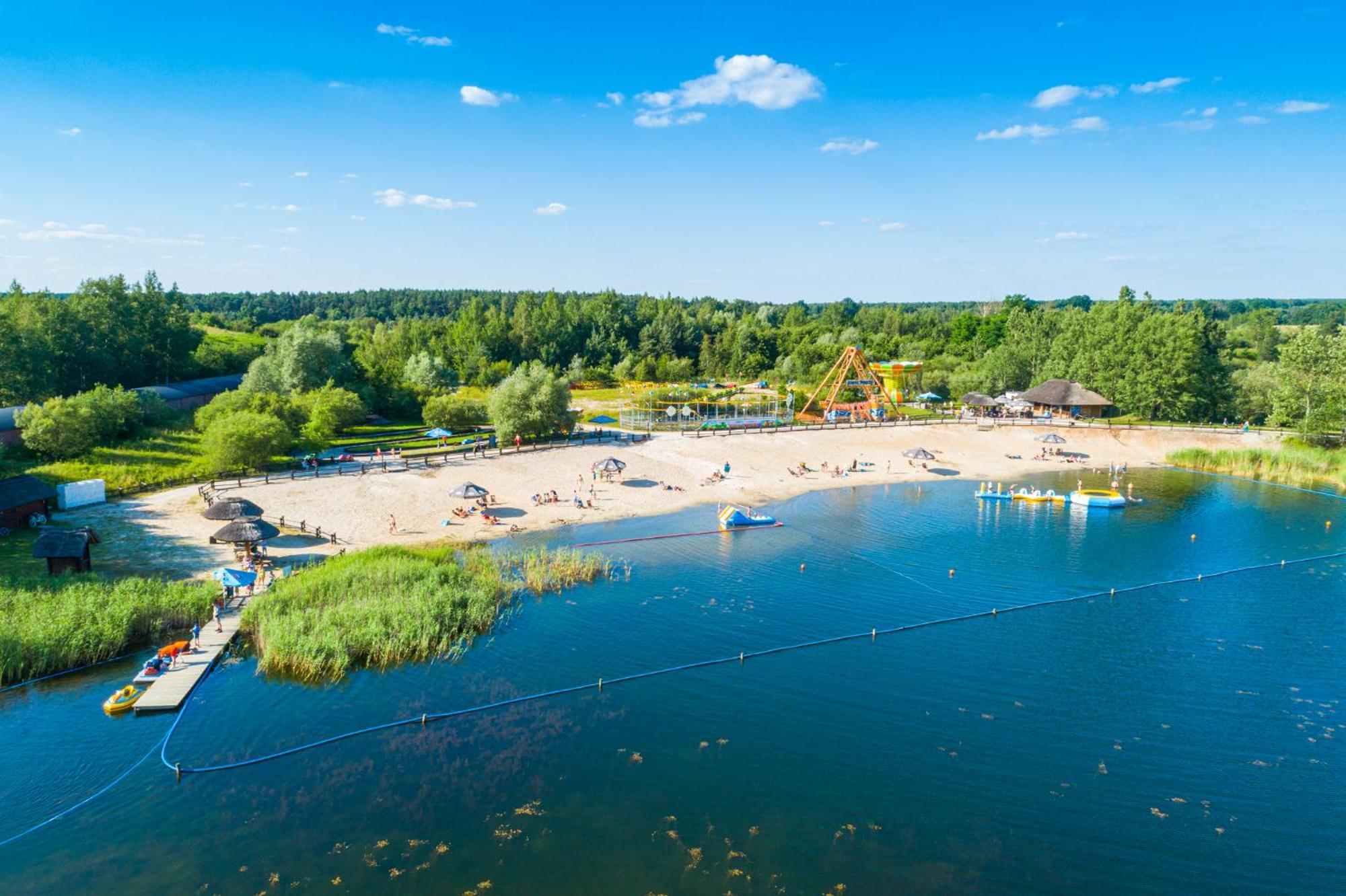 Noclegi Jurapark Krasiejow Esterno foto